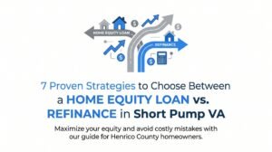 7 Proven Strategies to Choose Between a Home Equity Loan vs. Refinance in Short Pump VA