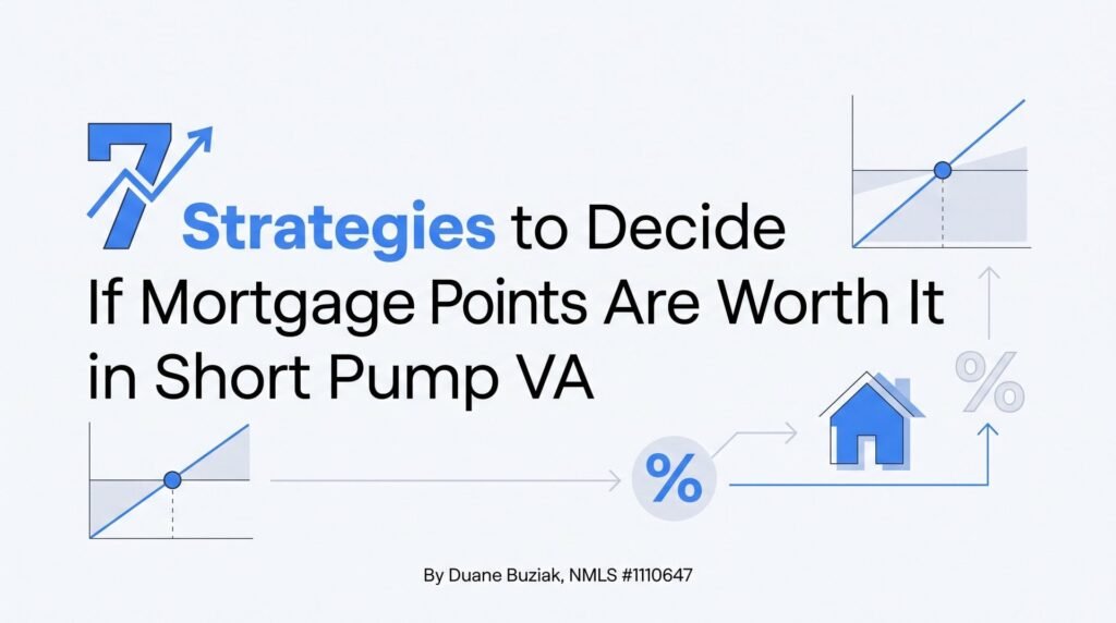 7 Strategies to Decide If Mortgage Points Are Worth It in Short Pump VA