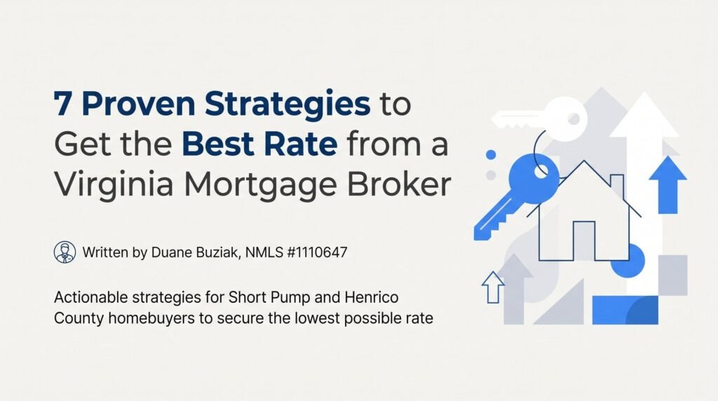 7 Proven Strategies to Get the Best Rate from a Virginia Mortgage Broker